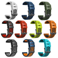 24mm Silicone Strap For Suunto 9 Baro 7 D5 Spartan Sport Wrist HR Smart Watch Band Breathable Bracelet Wristband Watchband