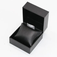 Black PU Leather Watch Storage Box Case Luxury Watch Holder Jewelry Gift Boxes Men Wrist Watch Case