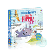 【iBezT】There is a Hippo in my Toilet(Usborne Pop-Ups 立體書)