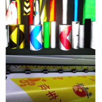 Flashing Hidden Small Square Self-adhesive Reflective Sheeting PVC Printable Light Box Cloth Home Decorative Sticker