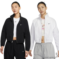 Nike 立領風衣外套 女裝 防曬 抗UV 黑/白【運動世界】HJ1000-010/HJ1000-100