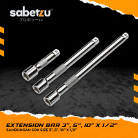 SABETZU Extension Bar 1/2” Long Sambungan Kunci Sock Socket Panjang 1/2” x 3” / 1/2” x 5” / 1/2\ X 1