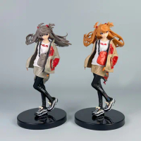 2 TYPES 25cm Neon Genesis Evangelion Figure Asuka Langley Shikinami Ver.Radio Eva Part.2 Action Figure Pvc Model Toys