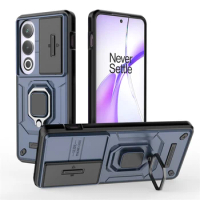 For Oneplus Nord CE4 Case for Oneplus Nord CE4 Cover Shell Bumper Armor Finger Ring Kickstand Hard Phone Case Oneplus Nord CE4