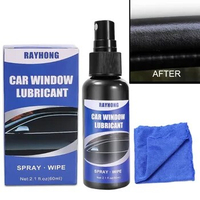 60ml Car Window Lubricant Sunroof Track Sealant Strip Lubrication Spray Softening Maintenance Tool Lifting Glass Noise Eliminate