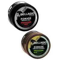 BELLAGIO POMADE 80GR EXTREME HOLD / STRONG HOLD - POMADE BELLAGIO ORIGINAL 100% Natural Shine & Extr