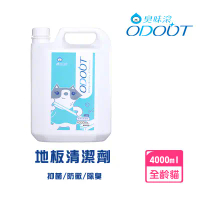 【臭味滾】寵物專用地板清潔劑4000ml-貓用