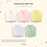 BOHOPANNA - PARACHUTE CROP TOP - ATASAN ANAK 3Y CHIFFON