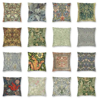 Boho Pillowcase Botanical Geometric Pillow Cover Home Sofa Bed Decor Fashion Vintage Cushion Cover Cojines 45x45cm 2024 SG232