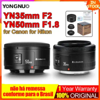 YONGNUO YN35mm F2 YN50mm F1.8 Auto Focus Lens for Nikon F2Z Wide-Angle Large Aperture for Canon EF EOS 600D 60D 5DII 5D 500D