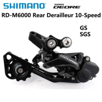 SHIMANO DEORE RD M6000 RD-M6000 Shadow Rear Derailleurs Mountain Bike SGS GS MTB Derailleurs 10-Speed 20/30-Speed Bicycle Parts