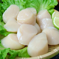 【新鮮市集】北海道生食級特大滿足鮮干貝5包(250g/包)