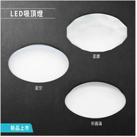 (5入) 亮博士 LED 50W 吸頂燈 星空 星鑽 滿月 單色吸頂燈 防水防塵 快拆底座 適用5坪內 好商量~