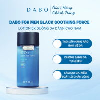 Tinh Chất Lotion Dưỡng Da 5X Dành Cho Nam - Dabo Black Force For Men Soothing 5X Lotion 160ml