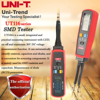 UNI-T UT116A SMD Tester; Resistor / Capacitor / Diode (RCD) Parameter Meter / SMD Digital Multimeter UT116C