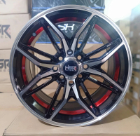 Velg Mobil Racing HEIWA HSR Ring 15X7 Hole 4X100 4X114,3 ET40 BMF-Red