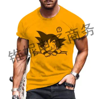 Men's T Shirt Dragon Ball Z Vegeta 2024 Goku T-shirt Tops Streetwear 110-6XL GYM Man Clothes Majin Buu Y2k Cool Trend Oversized