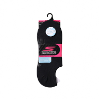 Skechers 襪子 Socks 女 黑 銀離子 抗菌 除臭 踝襪 船型襪 三雙入 止滑 透氣 S101596SC001