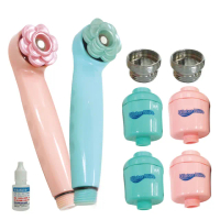 【魔特萊】日本除氯健康沐浴組(8SM*2+日本除氯器*4+附轉接銅牙*2+測試液)