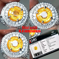 NATURAL YELLOW SAPPHIRE SRILANKA 3.66CT-RUBY-SPINEL-OPAL-CATS EYE