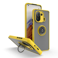 เคสโทรศัพท์มือถือ Xiaomi 11 ULTRA 11 10s Lite NOTE วงแหวนหมุน ขายึด เคสป้องกันกันกระแทก