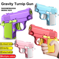 1911 Casual Toy Gun 3D Print Mini Pistol Child Decompression Gravity Radish Small Carrot Pistol Toy Unique Fun