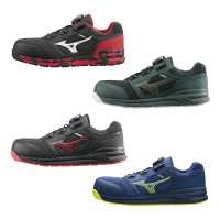MIZUNO 美津濃 LS ll BOA 旋鈕 輕量化防護鞋 工作鞋 塑鋼鞋 安全鞋(K9274 奧森)
