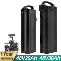 48V 20Ah Fiido T1 T3 ebike Battery 15ah 25Ah 30ah akku For engwe x5s x5 E-bike Batteries with Samsung 21700 cell for 350-1000w