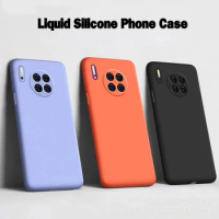 HK02 Liquid Silicone Case For Huawei Mate 20/30 Huawei Mate 20Pro / Mate 30Pro All-inclusive Camera Fine Hole Protective Shell