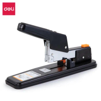 Deli 0392 heavy duty stapler office supplier for 15-70 sheets paper with 23/6-23/10 staple retail paking