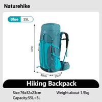 CARRIER 55 L NATUREHIKE NH16Y020-Q Blue