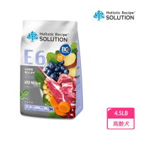 【耐吉斯】E6 銀髮羊肉餐 4.5LB/2.04KG 無穀高齡犬 關節保健配方(高齡犬飼料 狗飼料 狗糧 犬糧 狗食)