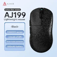 Ajazz AJ199 MAX Carbon Fiber / AJ199 Carbon Fiber Wireless Gaming Mouse BLACK