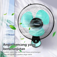 DDAILYLIFE  Kipas Angin Dinding 16 inch wall fan/kipas angin tempel dinding/Advance Hitam