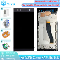 6.0" Original For SONY Xperia C8 XA2 Ultra LCD Display Touch Screen Digitizer Assembly Replacement For Sony Xperia XA2 Ultra LCD