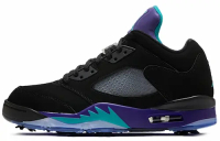JORDAN 5 RETRO LOW GOLF BLACK GRAPE
