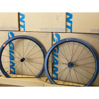 【KOM單車】2021 新GIANT NEW SLR1 42mm 全能碳纖C夾輪組 無內胎 HOOKLES SLR