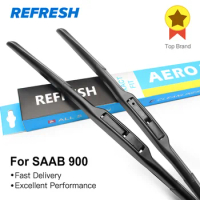 REFRESH Wiper Blades for SAAB 900 Fit Hook Arms 1993 1994 1995 1996 1997 1998
