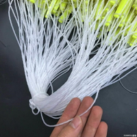 漁網 進口絲網魚網粘網1.2米1.5米加重加粗100米長三層漁網捕魚網漁具  全館八五折 交換好物