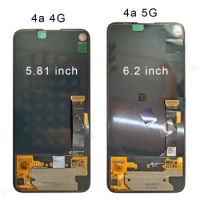 5.81"Original tested For Google Pixel 4A 4G LCD Screen Display+Touch Panel Digitizer Screen 6.2" For Google Pixel 4A 5G