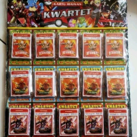 kuwartet wartet mainan anak anak yg lg viral 1 papan 20 pcs isi 640 kartu Card Games