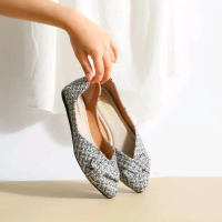 GUYS BELII Venny dranatha flatshoes wanita Flat Hitam PREMIUM