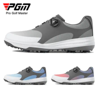 PGM golf shoes men's shoes waterproof shoes knob shoelaces casual sports golf men's shoes