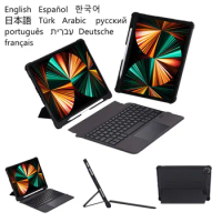 For iPad 10''2 2020 2020 2019 Keyboard Case Pencil Holder Keyboard for Apple iPad 7 8 9 Gen Air 2019 Pro 10 5 Cover Coque Funda