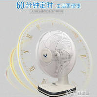 110v台式電風扇220v60hz16寸船用可定時搖頭台扇壁扇外貿出口定制 全館免運