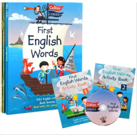 พร้อมส่ง3เล่ม+CD อนุบาล Collins First English Words Activity Book