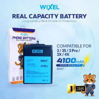 WIXEL Baterai BM47 Compatible For Redmi 3 3S 3X Pro Prime 4X Real Capacity Battery Double Power Batr