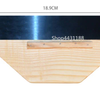 18.9*10.5cm Wooden Iron Scrapper Blades Putty Filler Plaster Drywall Decorate Flexible Tapping Putty Cleaning