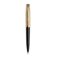 【PARKER】派克 51型 復刻 金蓋黑桿 原子筆 法國製造