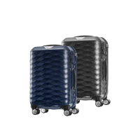 【Samsonite 新秀麗】20吋 POLYGON 極致奢華輕量PC防刮大容量煞車行李箱/登機箱/旅行箱(多色可選)